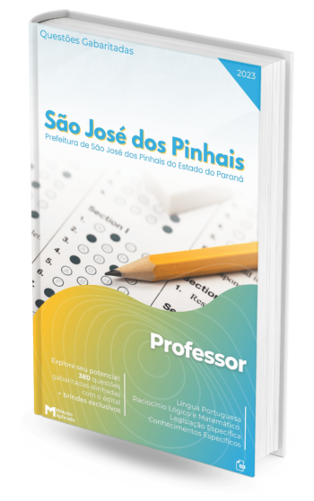 Concurso São José dos Pinhais PR 2023: Professor
