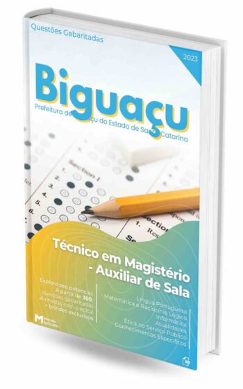 Apostila Concurso Pref. Biguaçu SC 2023: Técnico em Magistério