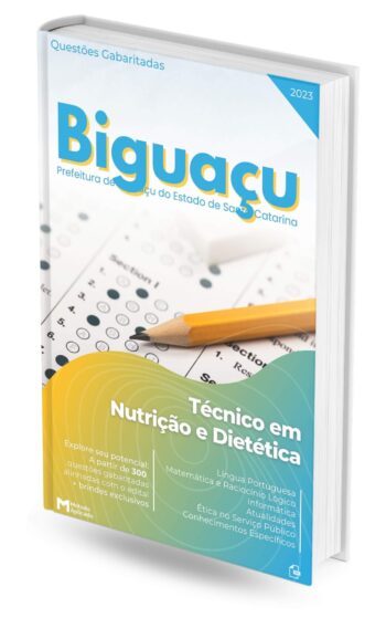 Apostila Concurso Pref. Biguaçu SC 2023: Técnico em Nutrição e Dietética