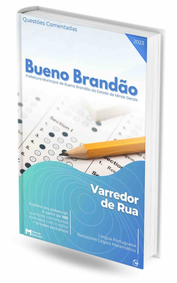 Concurso Pref. de Bueno Brandão MG 2023: Varredor de Rua - Questões Comentadas