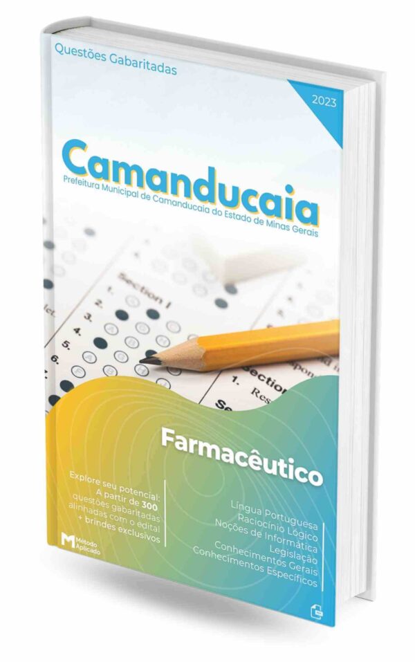 Concurso da Pref. de Camanducaia MG 2023